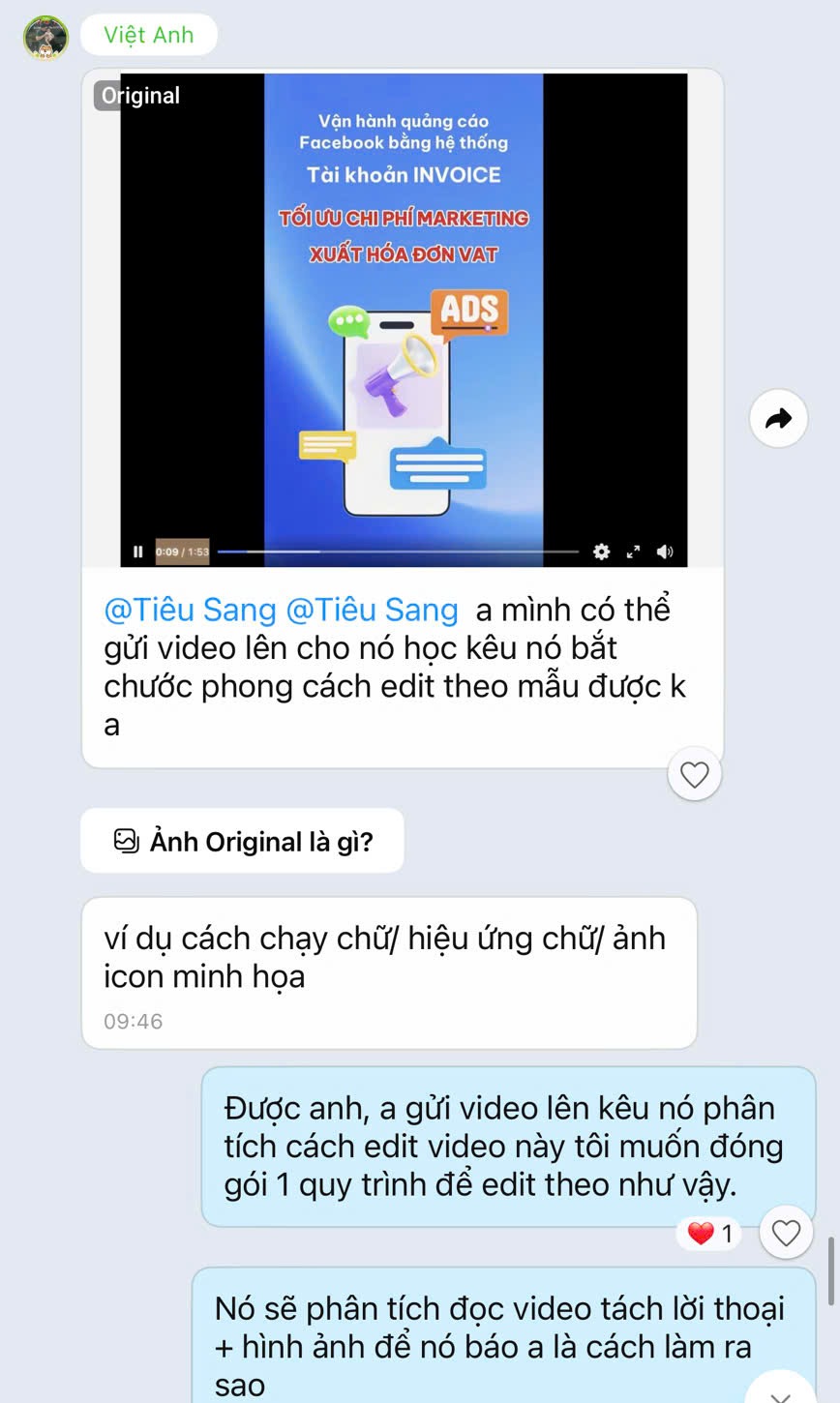 Giảng viên giải đáp cách dựng video theo mẫu tham khảo