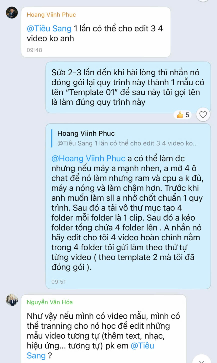 Giảng viên hướng dẫn xử lý nhiều video và tối ưu cấu hình máy